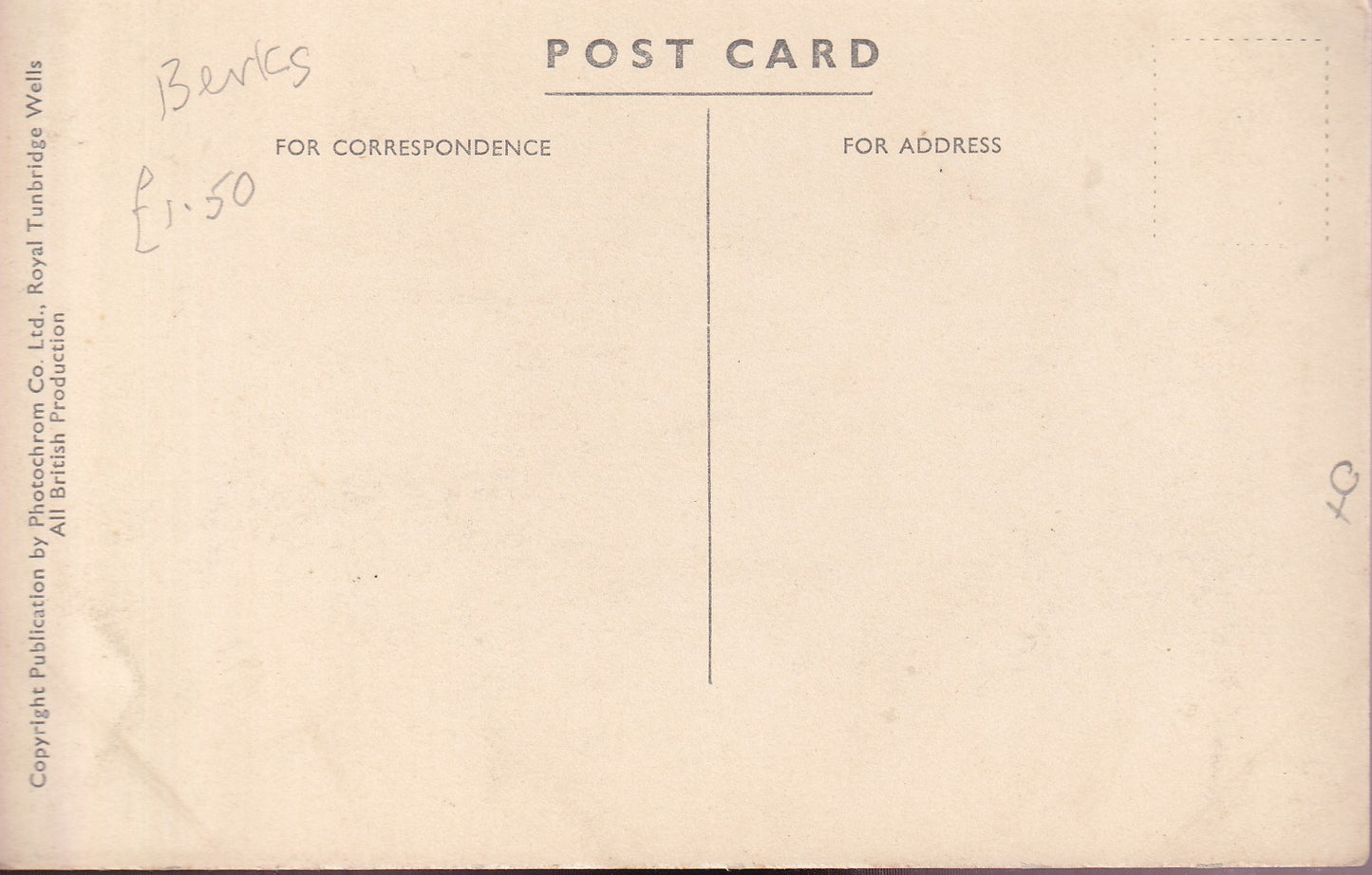 Postcard - Abbey Gateway, Abingdon, Oxfordshire, England - Printed - Unposted