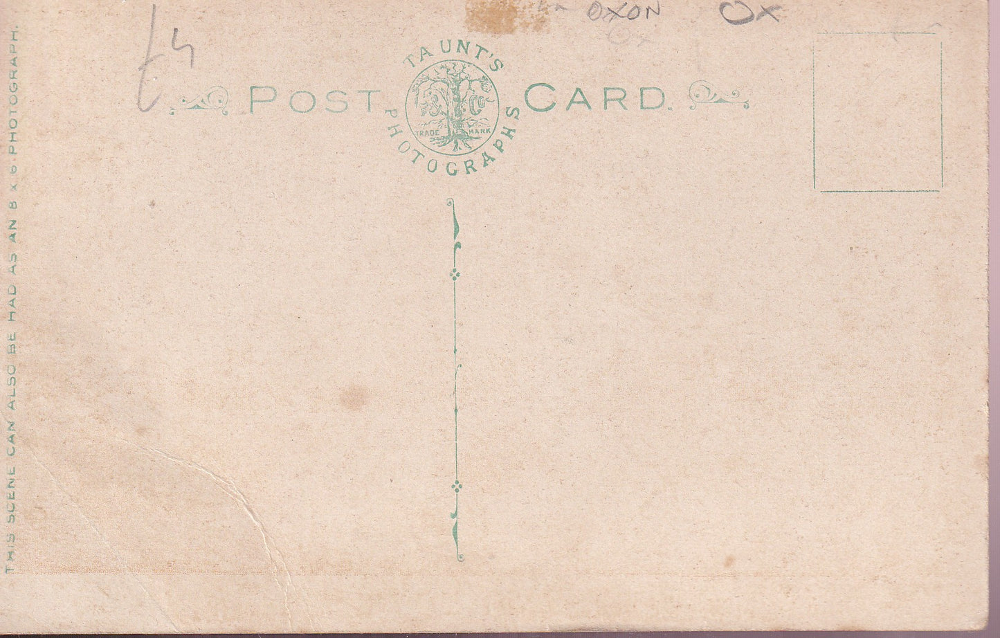 Postcard - Lee Place, Charlbury, Oxfordshire, England - Printed - Unposted