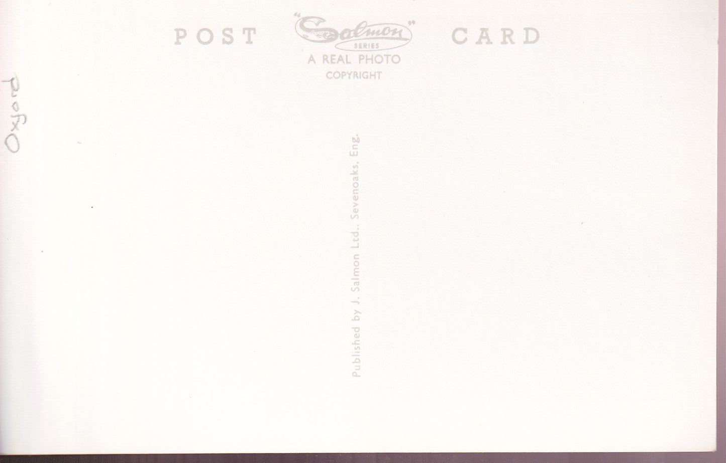 Postcard - Castle Priory and St Peters Church, Wallingford, Oxfordshire, England - RPPC - Unposted