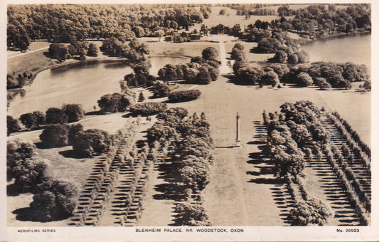 Postcard - Blenheim Palace, Woodstock, Oxfordshire, England - RPPC - Unposted