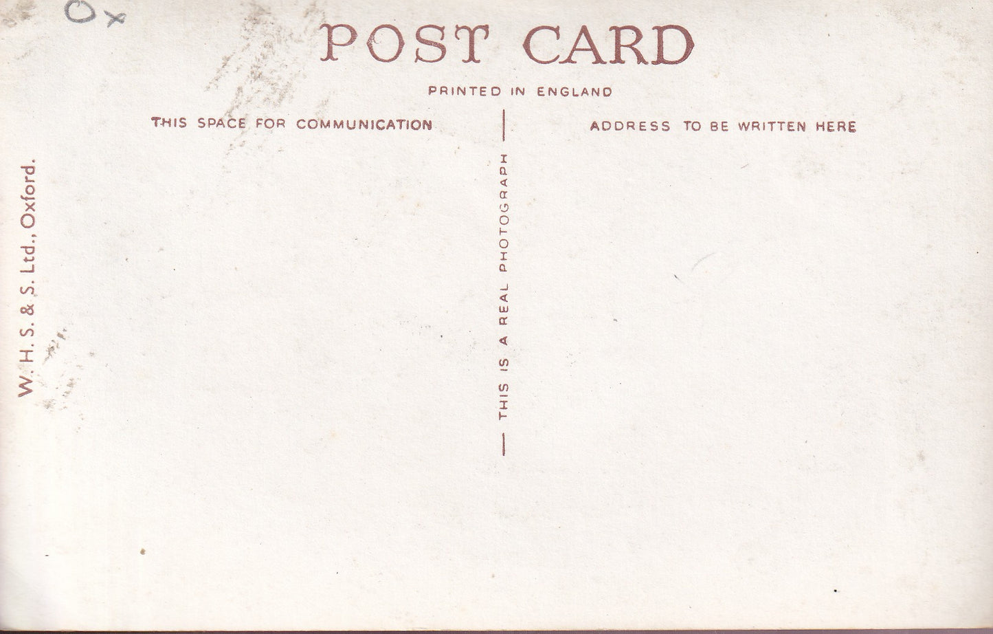 Postcard - Pembroke College, Oxford, Oxfordshire, England - RPPC - Unposted