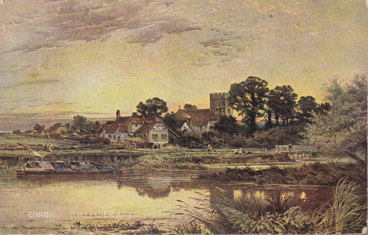 Postcard - Goring-on-Thames, Oxfordshire, England - Printed - Posted