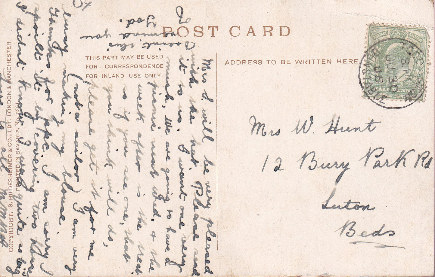 Postcard - Goring-on-Thames, Oxfordshire, England - Printed - Posted