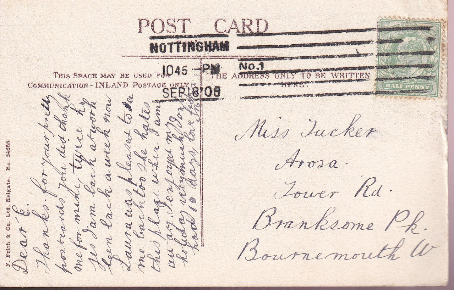 Postcard - The Corn Exchange, Newark, Nottinghamshire, England - Printed - Posted