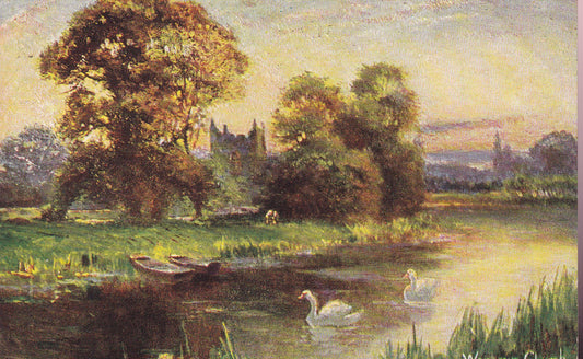 Postcard - Wargrave Church, Berkshire, England - Printed - Posted