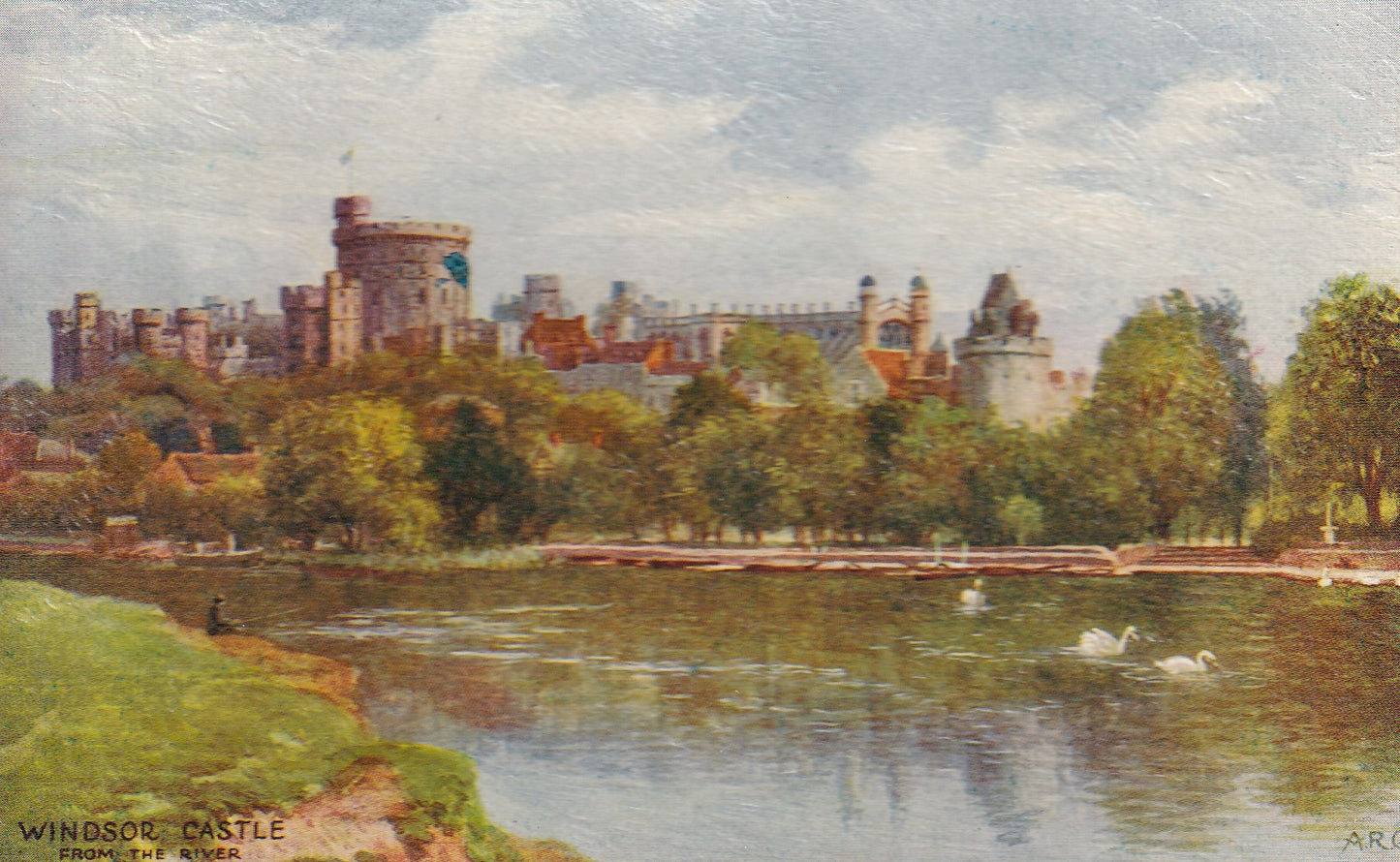 Postcard - Windsor Castle, Windsor, Berkshire, England - Printed - Unposted