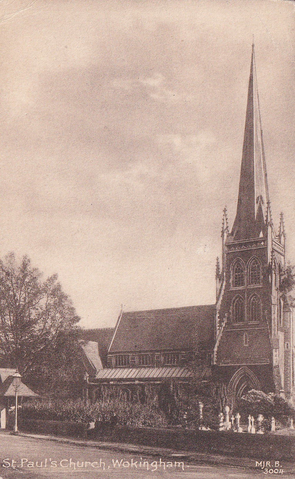 Postcard - St Paul's Church, Wokingham, Berkshire, England - Printed - Unposted