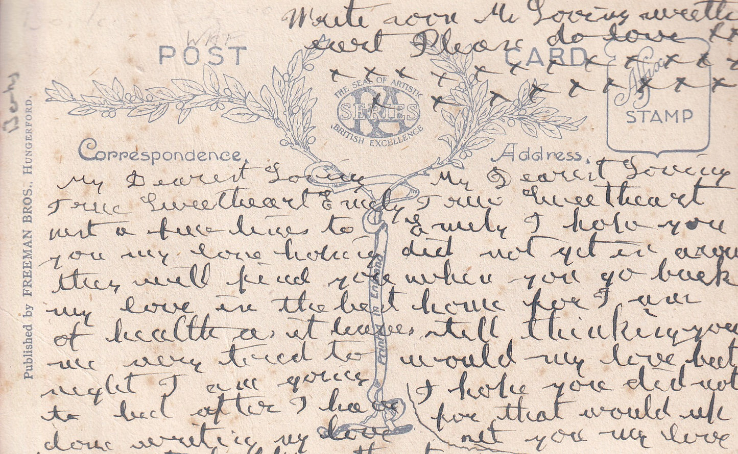 Postcard - Parish Church, Hungerford, Berkshire, England - Printed - Unposted