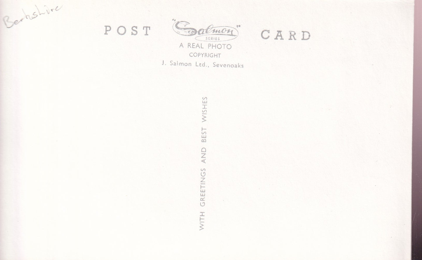 Postcard - Sonning Lock, Sonning, Berkshire, England - RPPC - Unposted