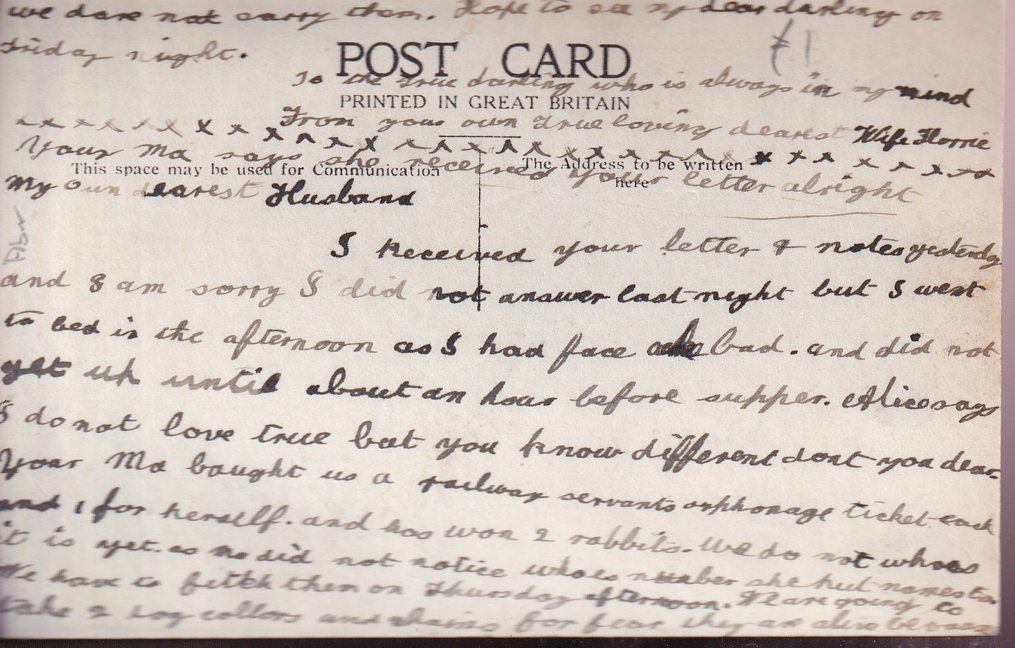 Postcard - Wallace Statue, Aberdeen, Aberdeenshire, Scotland - RPPC - Unposted
