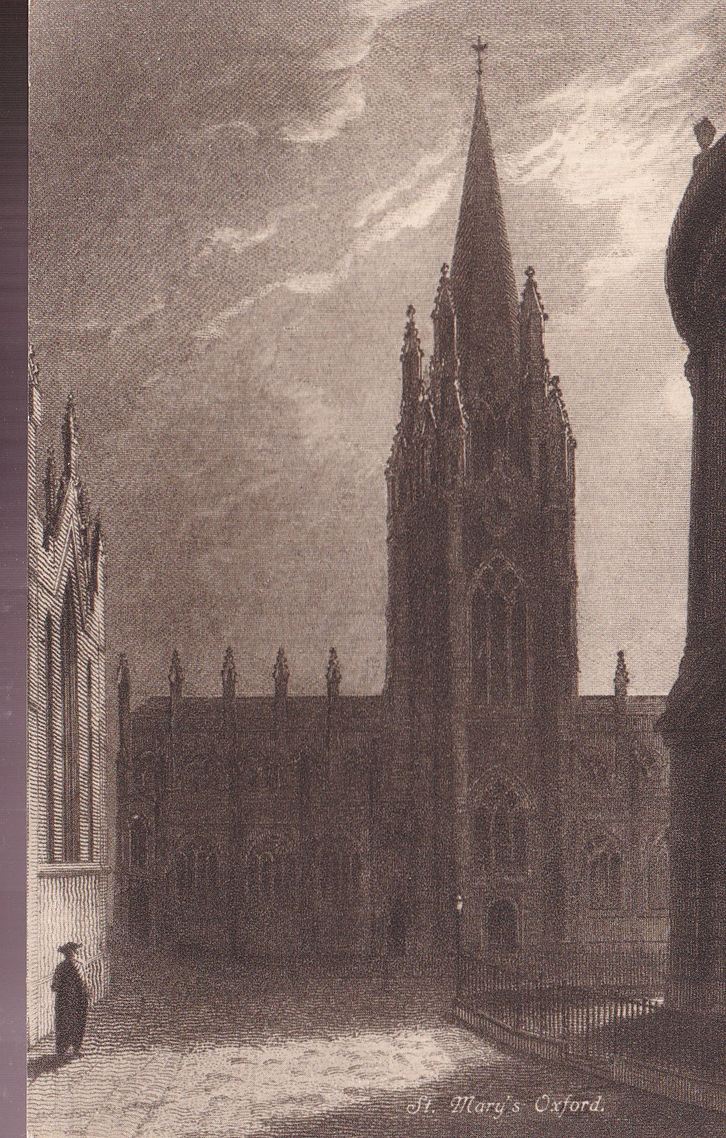 Postcard - St Mary's, Oxford, Oxfordshire, England - Printed - Unposted