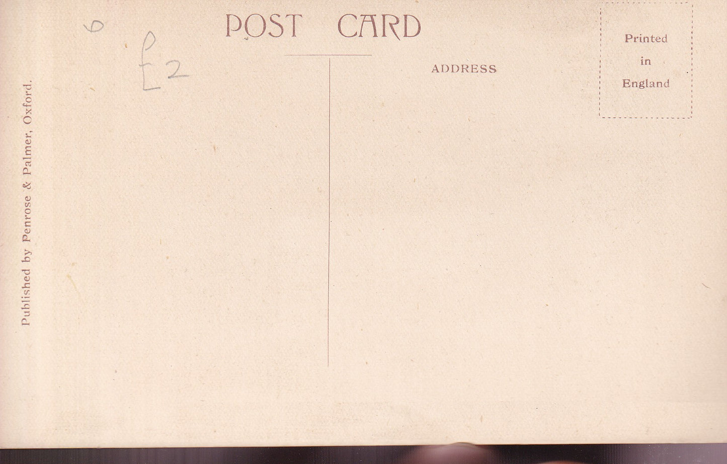 Postcard - St Mary's, Oxford, Oxfordshire, England - Printed - Unposted