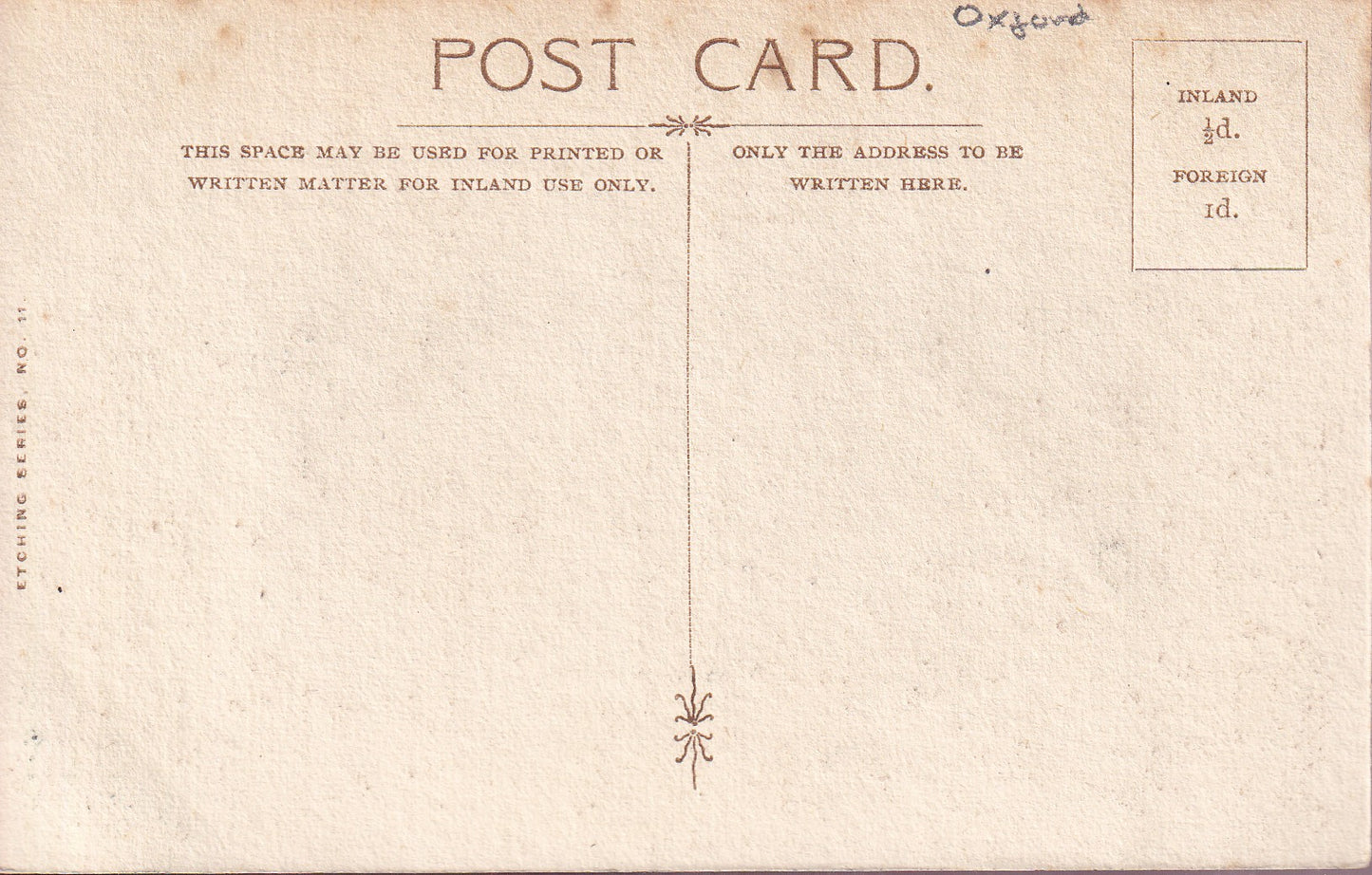 Postcard - Iffley Church, Oxford, Oxfordshire, England - Printed - Unposted