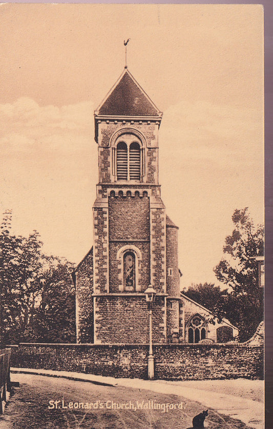 Postcard - St Leonard's Church, Wallingford, Oxfordshire, England - Printed - Unposted